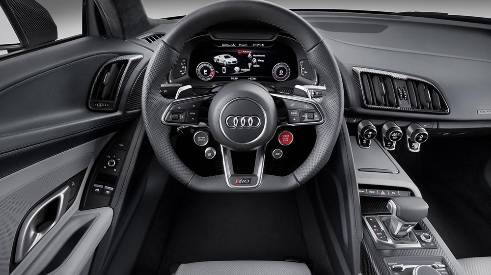 Nội thất thể thao của Audi R8 2017 1