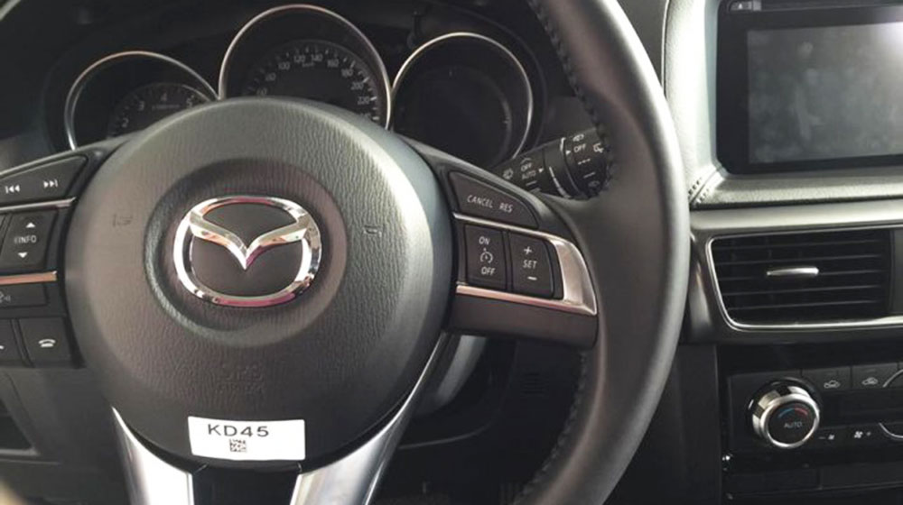 Vô-lăng của Mazda CX-5 2016 với nhiều điểm mới 1