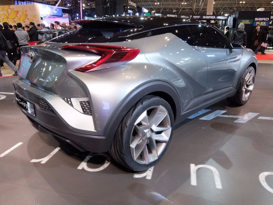 Toyota CH-R Concept đã từng xuất hiện tại Paris hồi năm 2014 1
