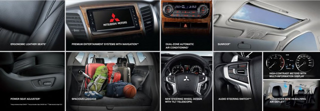 Mitsubishi Pajero Sport 2016 ra mắt Indonesia với nhiều tiện ích hiện đại 1