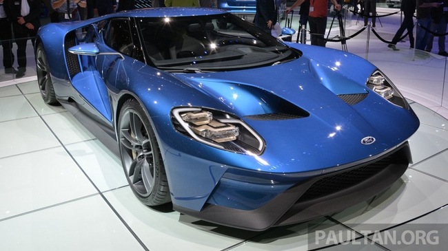 Ford GT thế hệ mới tại triển lãm Detroit 2015 1
