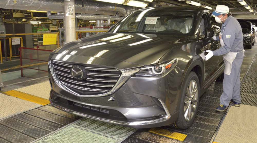 Mazda CX-9 chính thức lên dây chuyền sản xuất 1