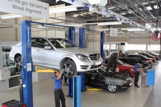 Mercedes-Benz miễn phí kiểm tra xe cho khách hàng Việt 1