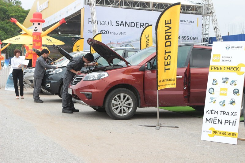 Renault sẽ tổ chức trưng bày và lái thử xe tại Thái Nguyên a