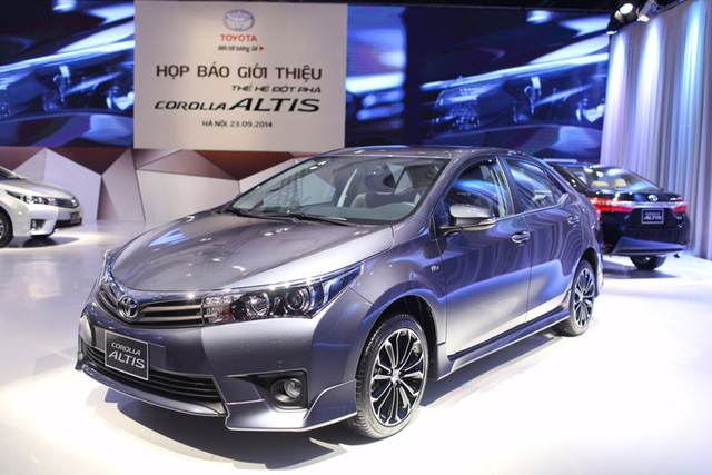 Năm 2016, Toyota Corolla bán được 5.217 xe.