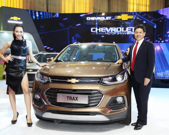 Chevrolet Trax 2017 được giới thiệu tại Việt Nam sau khi ra mắt tại Mỹ không lâu.