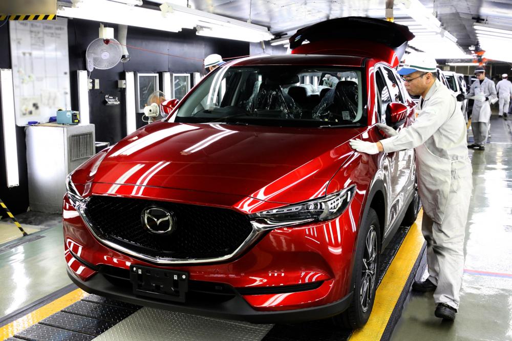 Dây chuyền sản xuất Mazda CX-5 được mở rộng để đáp ứng nhu cầu đang ngày một tăng.