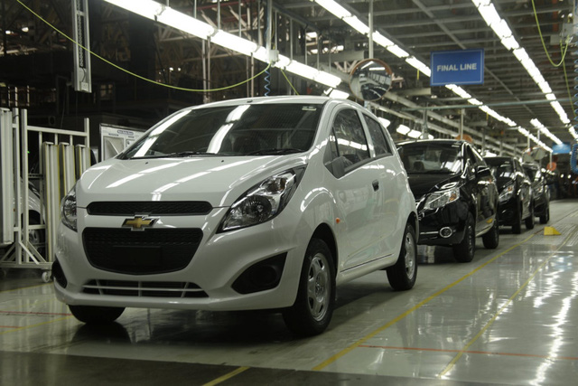 Chevrolet rút khỏi thị trường Ấn Độ và Nam Phi.