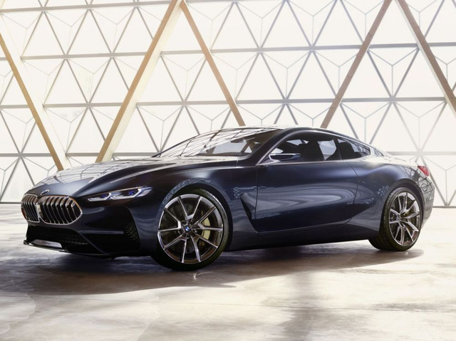 BMW 8-Series lộ hình ảnh đầu tiên.