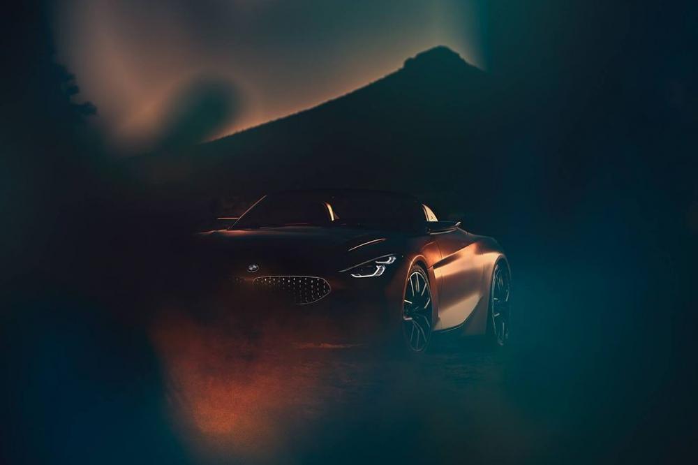 Lộ ảnh teaser BMW Z4 Concept.