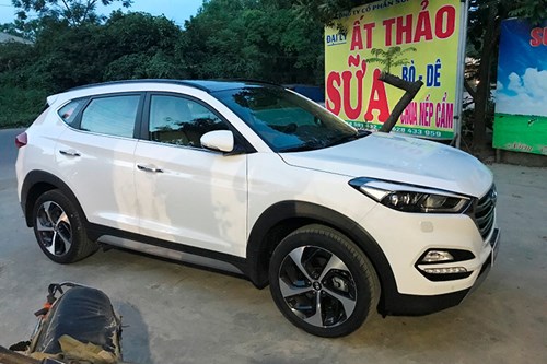 Hyundai Tucson 2017 lắp ráp trong nước xuất hiện trên phố.