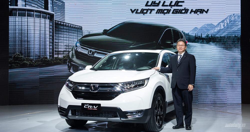 Chi phí lăn bánh bản cao cấp Honda CR-V L 2018 tại Việt Nam.