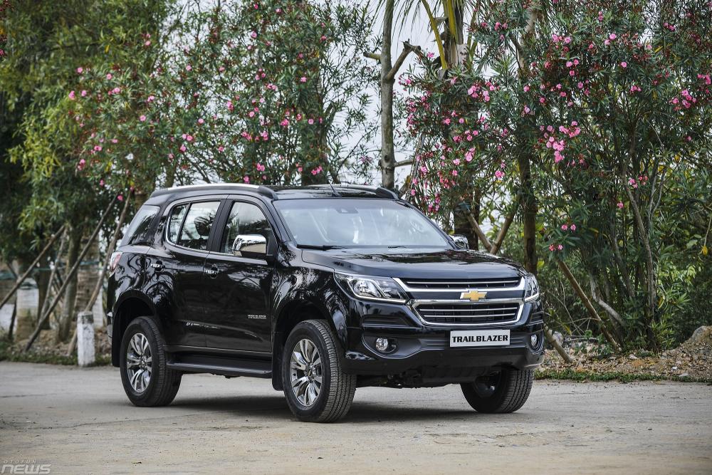 Giá lăn bánh Chevrolet Trailblazer 2018 tại Hà Nội,