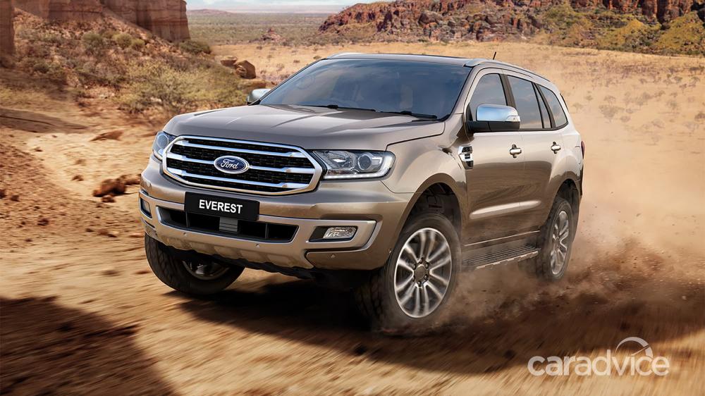Ford Everest 2019 nâng cấp dành cho thị trường Úc.