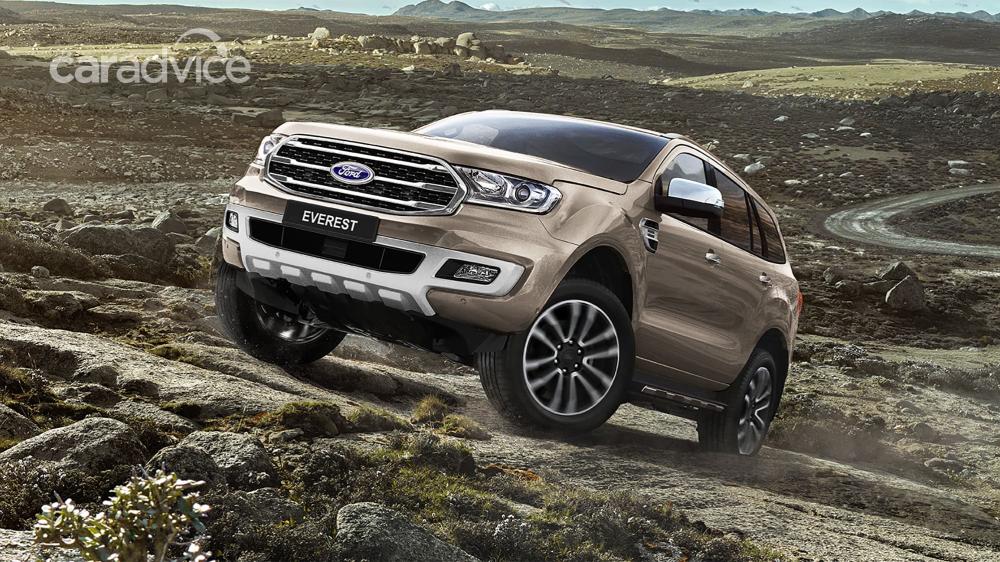 Ford Everest 2019 nâng cấp dùng động cơ của bán tải hiệu suất cao Ranger Raptor.