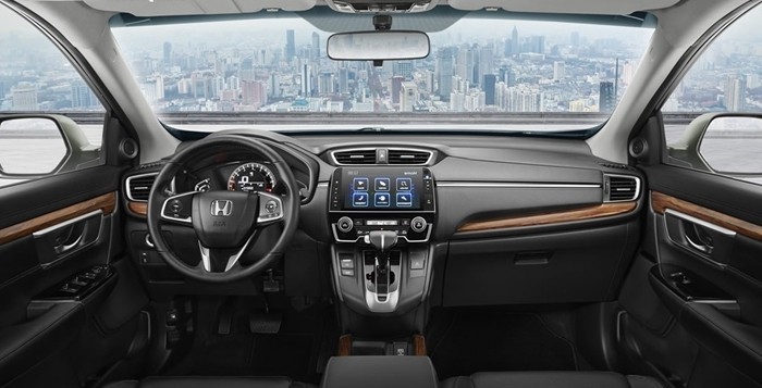 Nội thất Honda CR-V 2018 7 chỗ thế hệ mới.