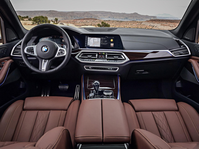 Nội thất BMW X5 2019 thế hệ mới..