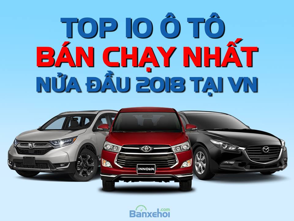 Đâu là xe ô tô bán chạy nhất 4 tháng đầu năm 2018 tại Việt Nam? a1