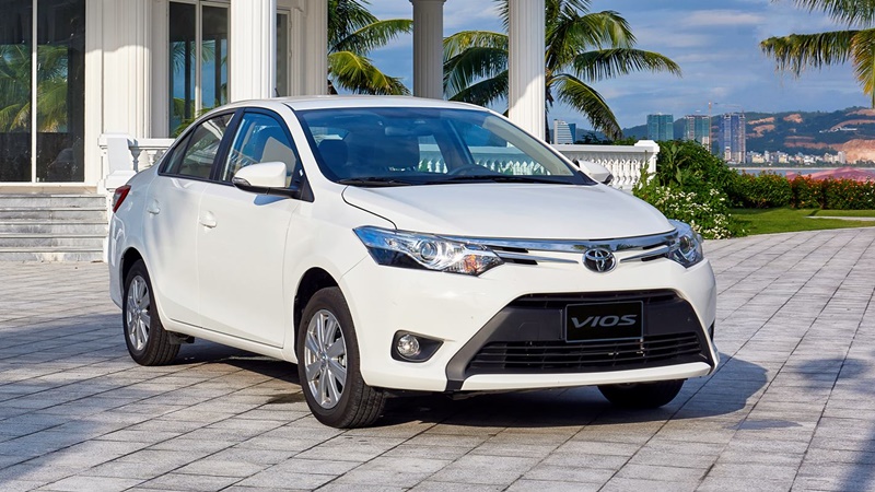 Ngoại thất Toyota Vios 2018,..