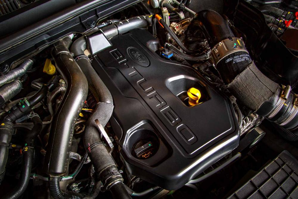 Khối động cơ Bi-Turbo mới trên Ford Ranger đời 2019..