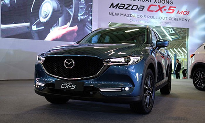 Ưu đãi cho khách hàng khi mua Mazda 3 và CX-5 trong tháng 10/2018