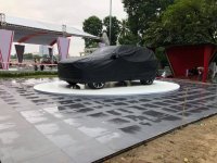 Bộ 3 xe ô tô VinFast xuất hiện tại công viên Thống Nhất trước giờ G ra mắt