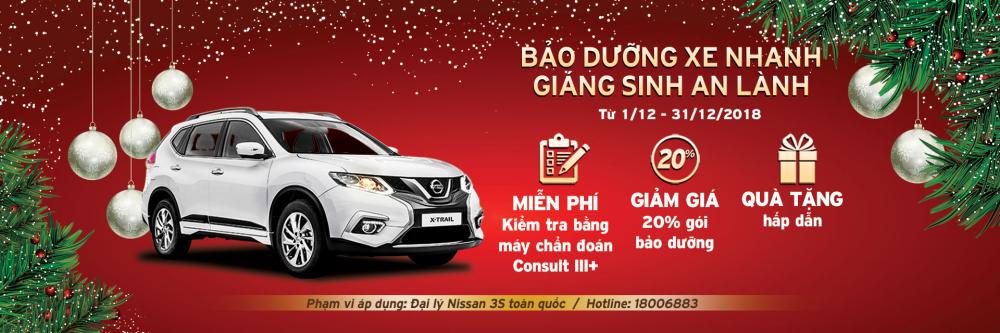 Nissan Việt Nam tri ân khách hàng với dịch vụ “Bảo dưỡng xe nhanh – Giáng sinh an lành”