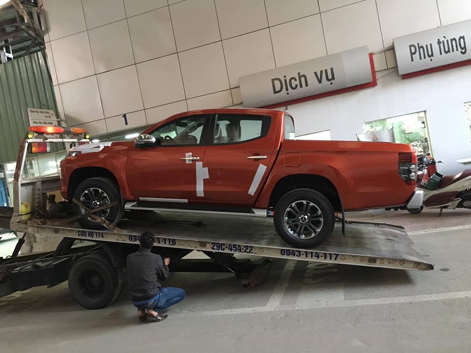Mitsubishi Triton 2019 đã về đại lý tại Hà Nội, chờ ngày ra mắt4dđ
