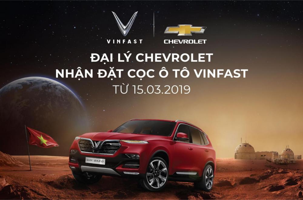 Đại lý Chevrolet bắt đầu nhận đặt cọc xe ô tô VinFast tại Việt Nam
