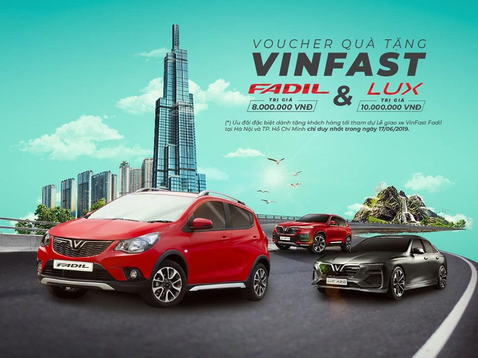 VinFast ưu đãi đặc biệt cho khách đặt mua xe ô tô tại sự kiện bàn giao xe Fadil 1a