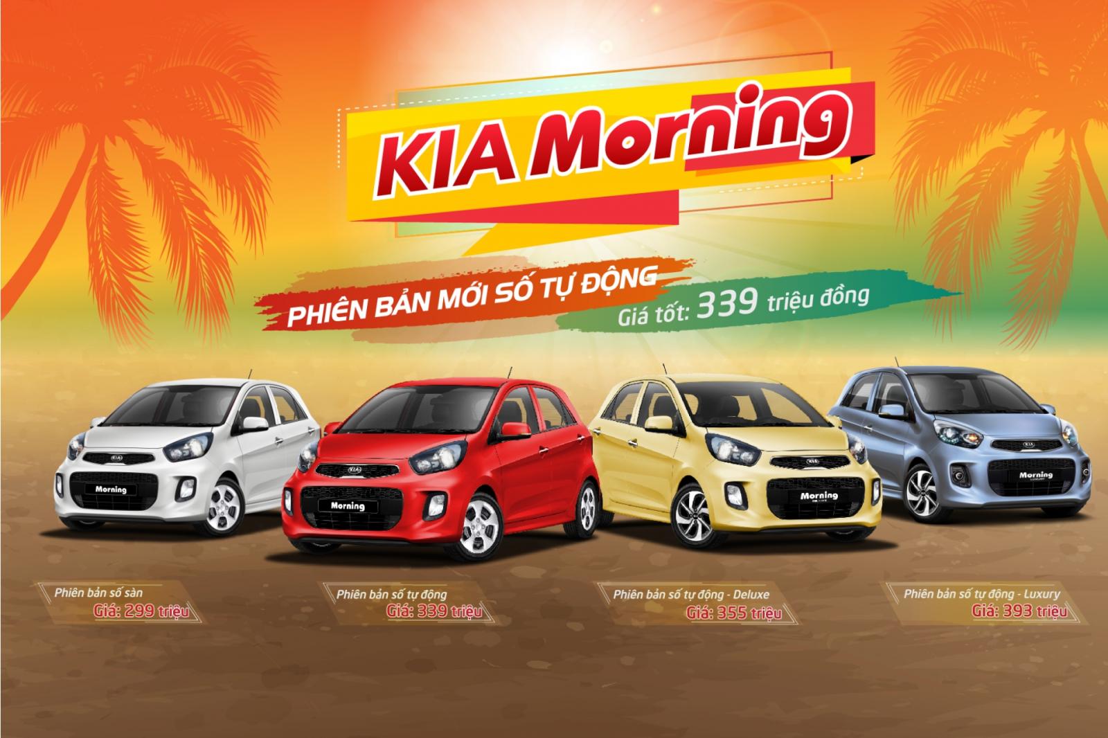 Ra mắt xe Kia Morning số tự động mới chỉ 339 triệu đồng 1a