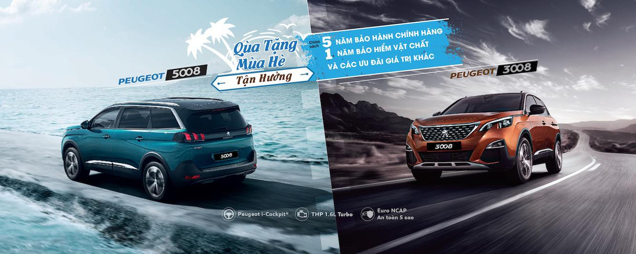 Peugeot Việt Nam tặng quà có giá trị cho khách mua xe 3008 và 5008 trong tháng 8/2019 1a