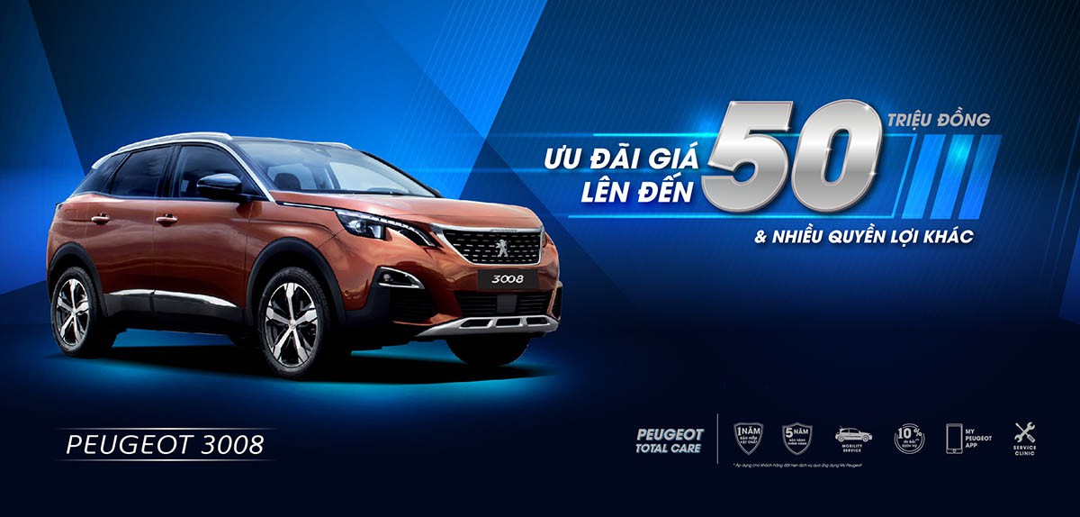 Peugeot Việt Nam ưu đãi tháng 9/2019 lên đến 50 triệu đồng 2a