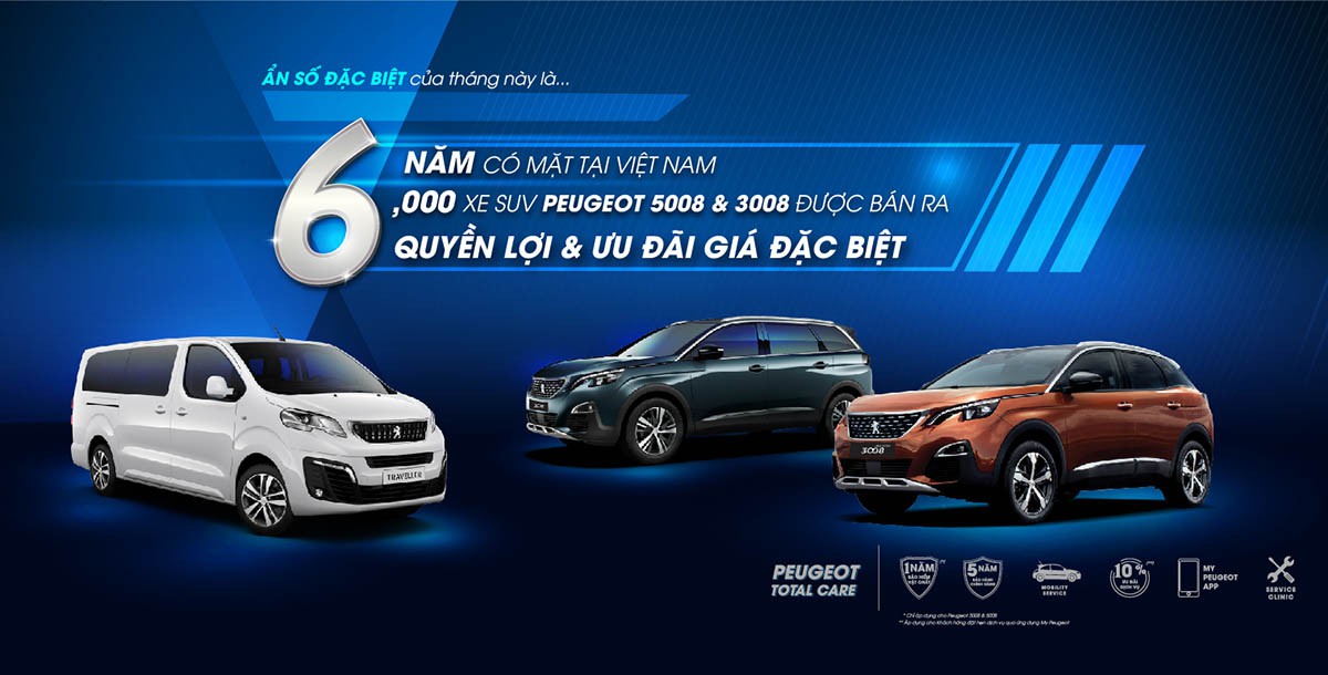 Peugeot Việt Nam ưu đãi tháng 9/2019 lên đến 50 triệu đồng 1a