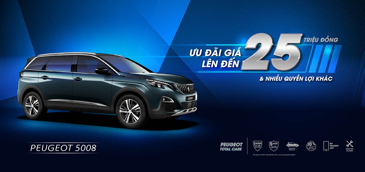 Peugeot Việt Nam ưu đãi tháng 9/2019 lên đến 50 triệu đồng 3aa