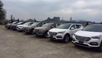 Lộ diện lô hàng Hyundai Santa Fe 2016 về Việt Nam 