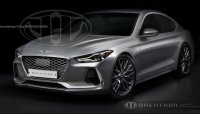 Hyundai Genesis G70 sẽ mạnh hơn Kia Stinger