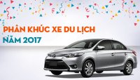 Top 10 ô tô con đắt khách nhất năm 2017 tại Việt Nam: 4 xe nhà Toyota