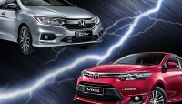 So sánh Toyota Vios, Honda City và Hyundai Accent tầm giá 550 triệu về thông số kỹ thuật