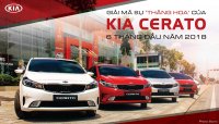 Giá xe Kia Cerato 2018 mới nhất tháng 7/2018