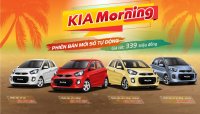 Ra mắt xe Kia Morning số tự động mới chỉ 339 triệu đồng
