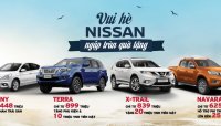 Nissan Việt Nam khuyến mại cho tất cả các sản phẩm trong tháng 7/2019
