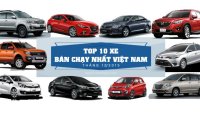 10 mẫu ô tô bán chạy nhất tháng 12/2015 tại Việt Nam