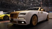 “Ngôi sao” Rolls-Royce Wraith mạ vàng bừng sáng tại Geneva 2016