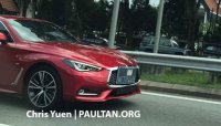 Infiniti Q60 chạy thử nghiệm, chuẩn bị ra mắt thị trường Malaysia