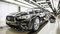 Mẫu xe hơi mới Infiniti Q50 2018 chính thức lên dây chuyền sản xuất